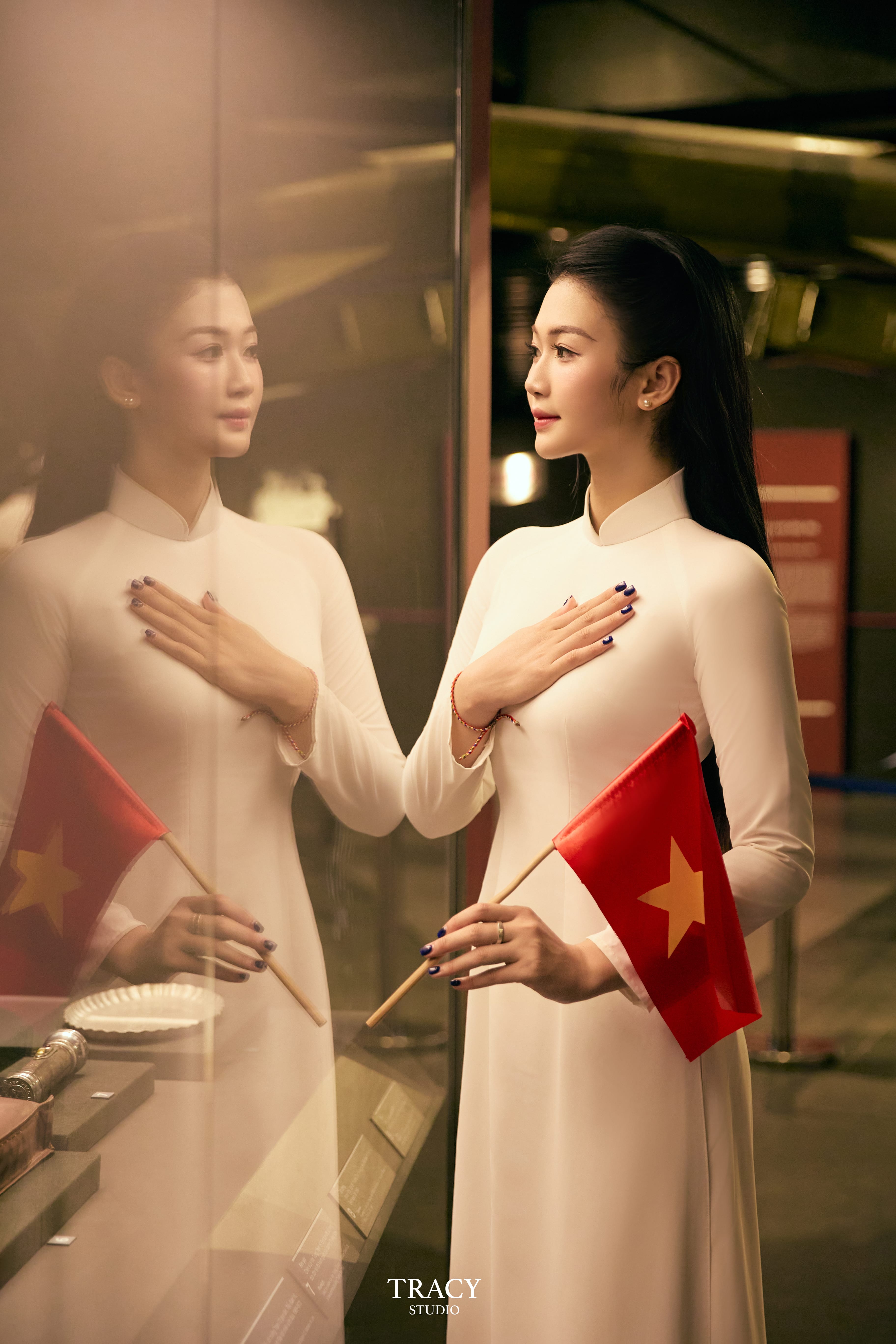 Chụp ảnh áo dài Tracy Studio